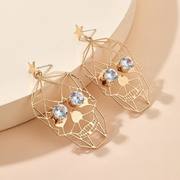 Σκουλαρίκι Κρανίο Γυναικείο