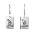 Boucles d'oreilles carte de tarot