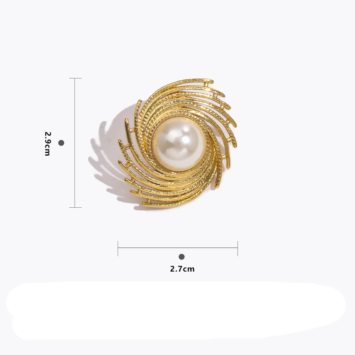 Σκουλαρίκια καρφάκια με πέρλα