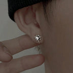 Σκουλαρίκια Καρφάκια Αστέρι για Άνδρες