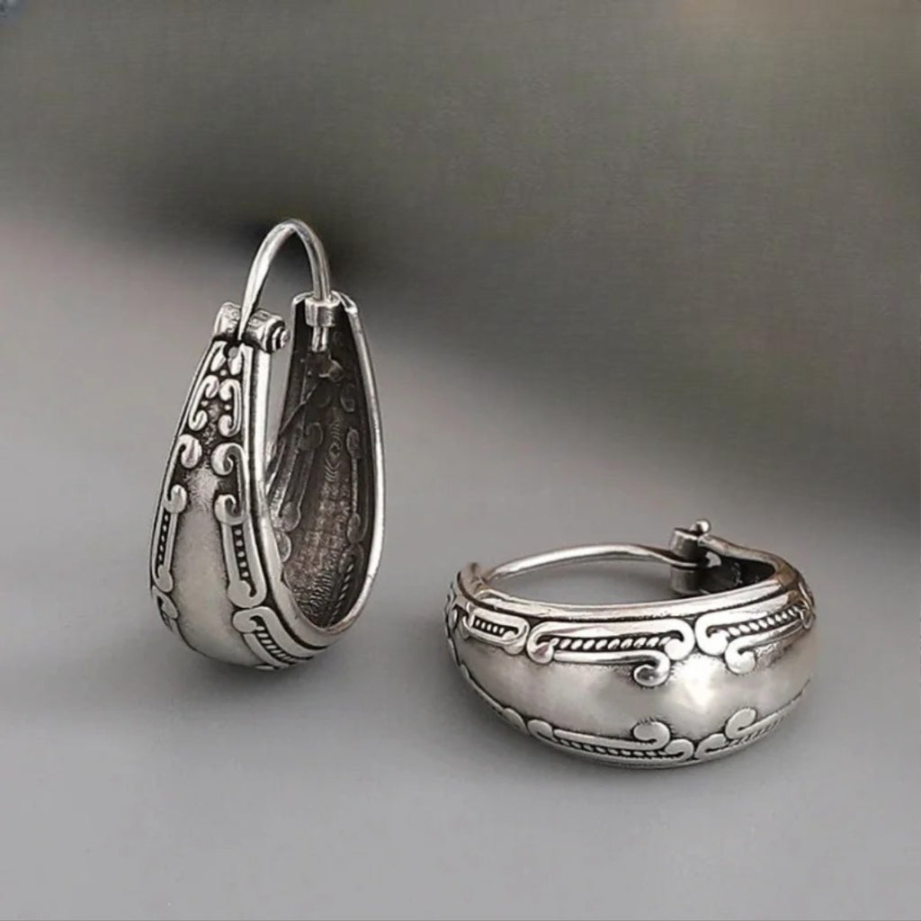 Σκουλαρίκια Κρίκοι Εθνικά Vintage 