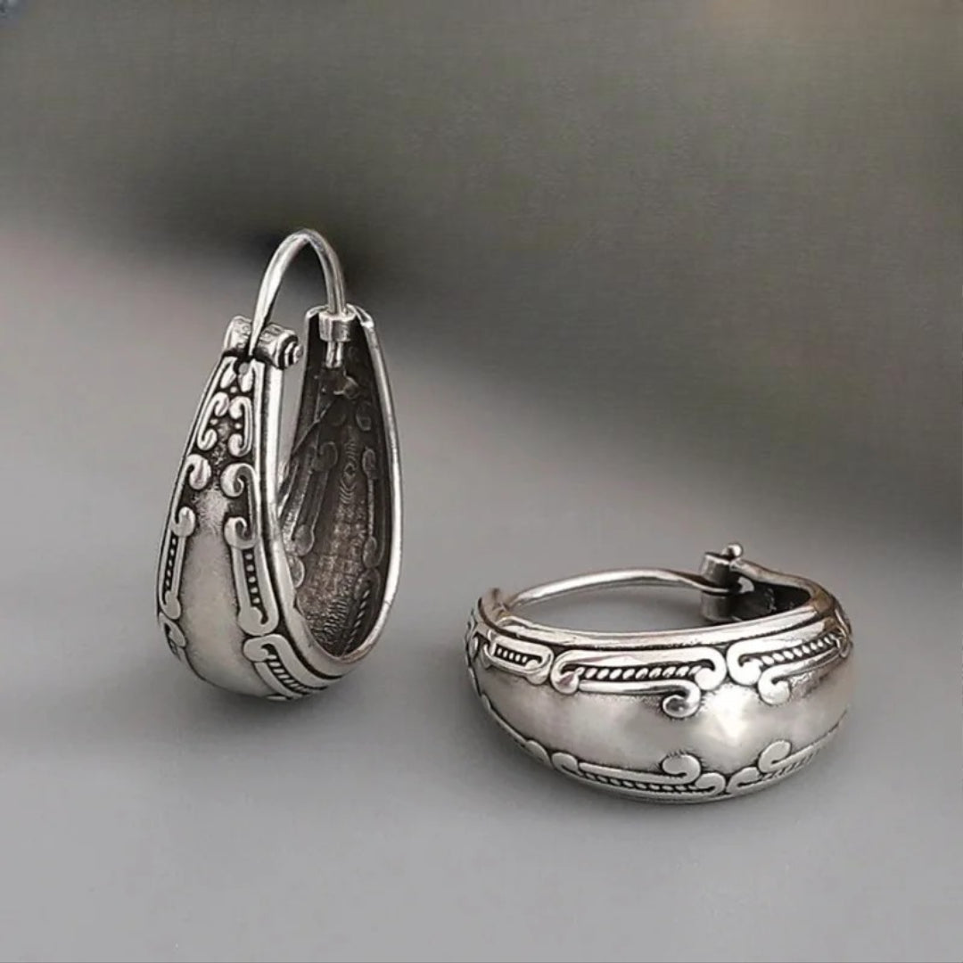 Σκουλαρίκια Κρίκοι Εθνικά Vintage 