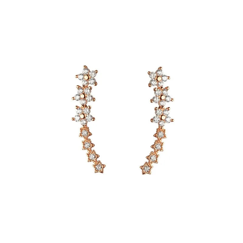 Boucles d'oreilles florales intemporelles