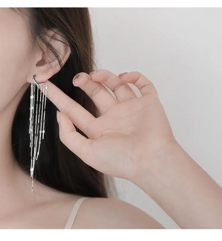 Μακριά Σκουλαρίκια Γιρλάντα