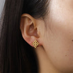 Σκουλαρίκια Κόμπος Μάγισσας Καρφάκια Προστασίας Γυναικεία Wiccan χρυσά