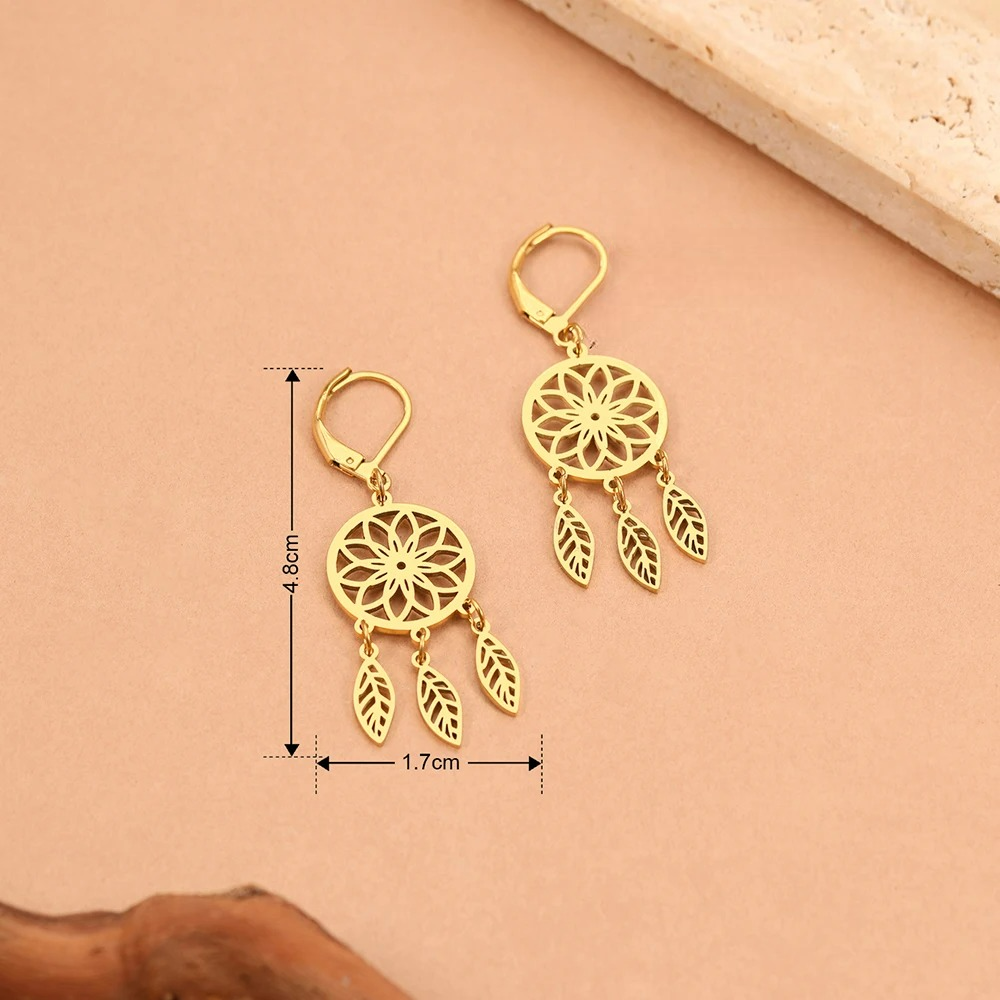 Κρεμαστά Σκουλαρίκια Ονειροπαγίδα 