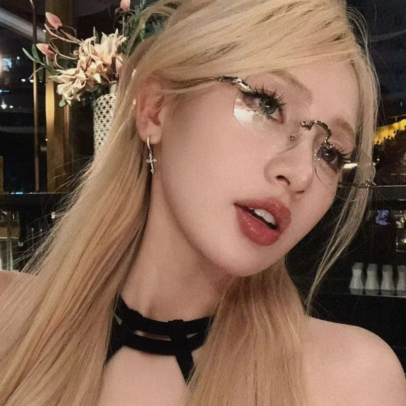 Σκουλαρίκια Κρεμαστά με Σταυρό Χριστιανικό από Ζιρκόν