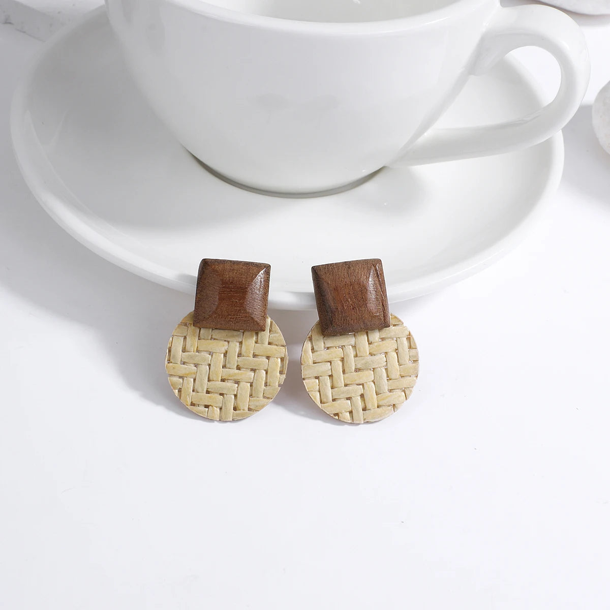 Κρεμαστά Σκουλαρίκια Μποέμ Στυλ Φυσικό Εφέ 