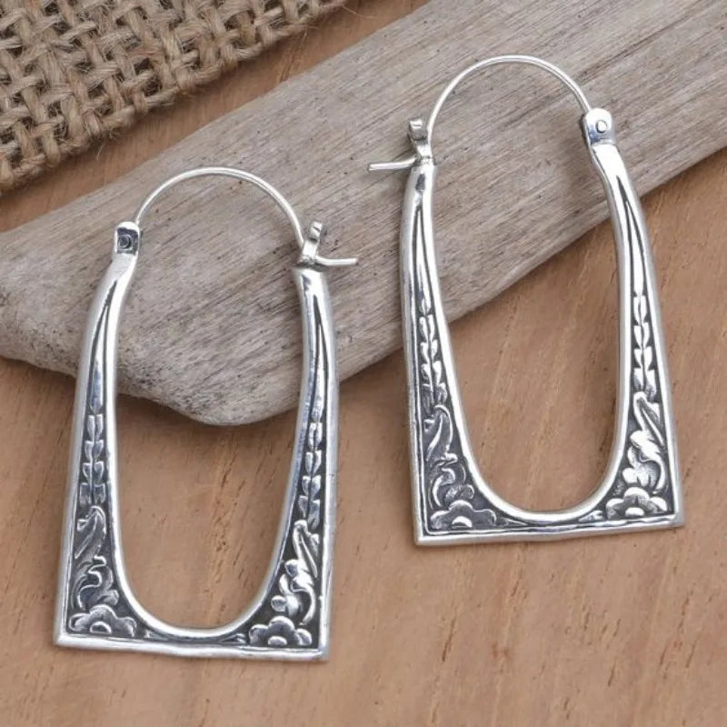 Κρεμαστά Σκουλαρίκια σε Βιντάζ Εθνοτικό Στυλ