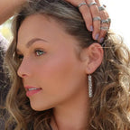 Κρεμαστά Εθνικά Σκουλαρίκια σε Vintage Στυλ