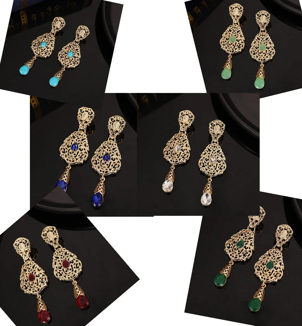 Κρεμαστά Εθνικά Ανατολίτικα Σκουλαρίκια