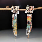 Εθνοτικές Φυλετικές Κρεμαστές Σκουλαρίκια