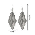 Κρεμαστά Σκουλαρίκια Φύλλα Γυναικεία 