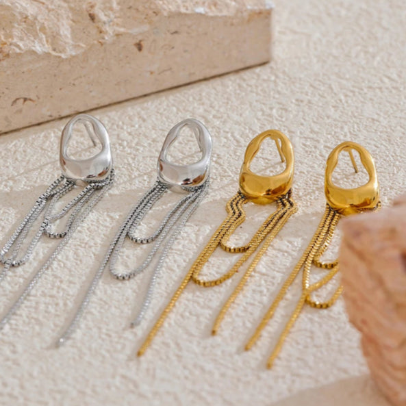 Σκουλαρίκια Κρεμαστά Σταγόνα Νερού για Γυναίκες