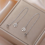 Κρεμαστά Σκουλαρίκια για Γυναίκες Δέντρο της Ζωής ασήμι