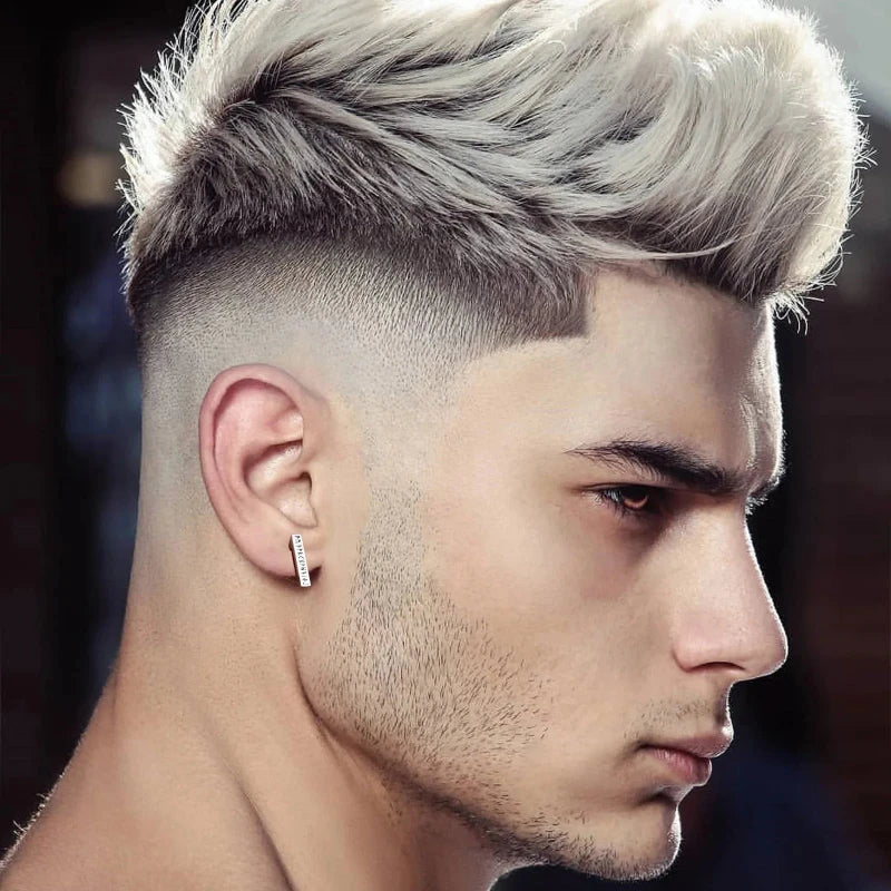 Βίκινγκ Ρουνικές Σκουλαρίκια για Άνδρες και Γυναίκες Βόρειο Ασημί