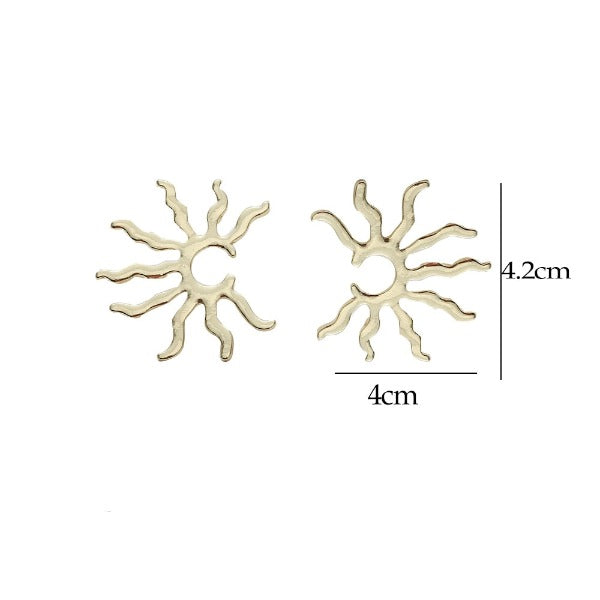 Κρεμαστά Σκουλαρίκια Ήλιος Γυναικεία Άστρο 