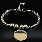 Βραχιόλι Ατσάλινο Πεντάλφα Μαγεία Γούρι Wiccan