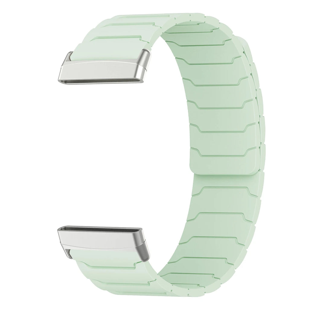 Μαγνητικό βραχιόλι για ρολόι Fitbit Versa 3, Versa 4, Sense 1 και Sense 2 πράσινο