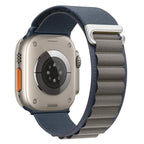 Λουράκι Apple Watch με αθλητική αγκράφα γκρι μπλε