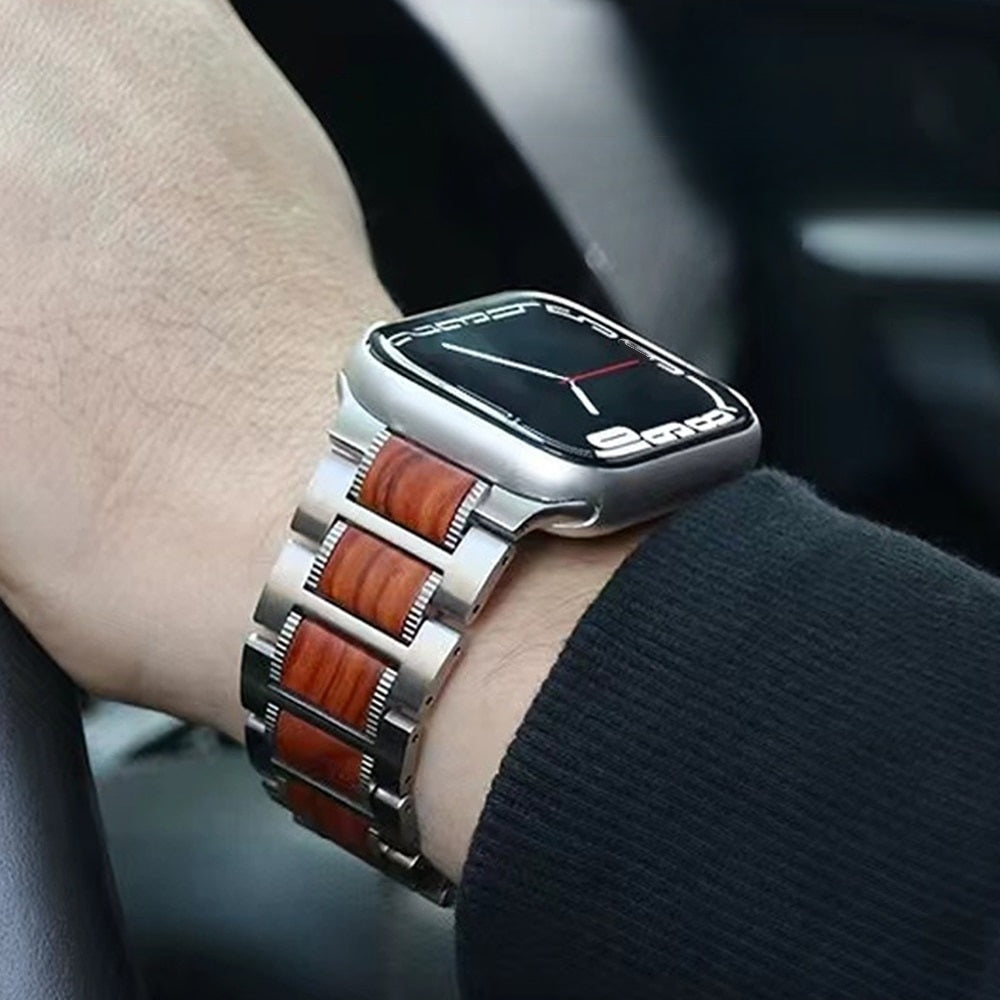 Βραχιόλι Apple Watch από ξύλο