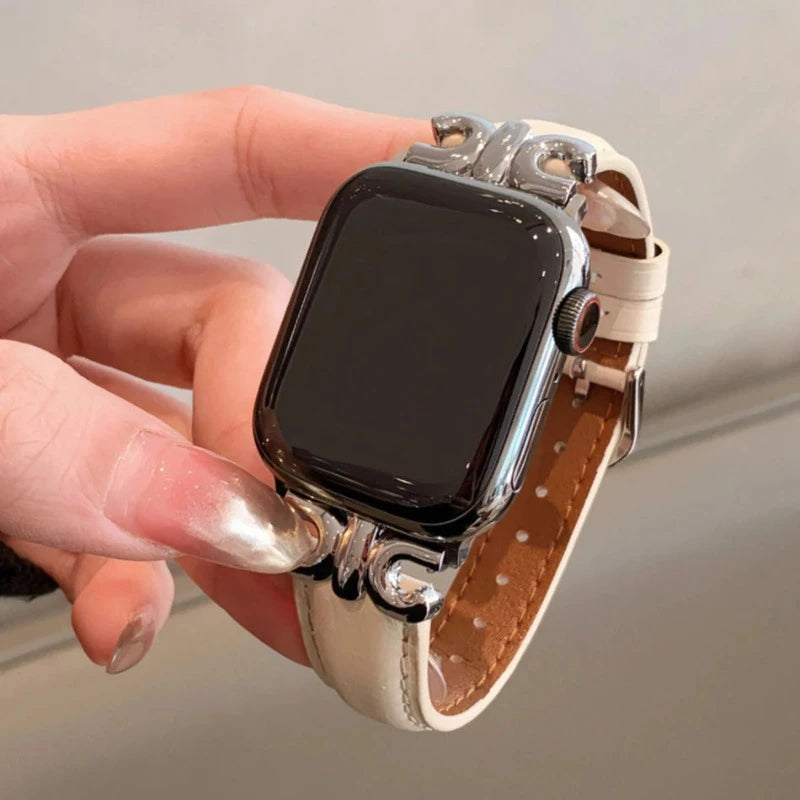 Βραχιόλι Apple Watch από δέρμα για γυναίκες