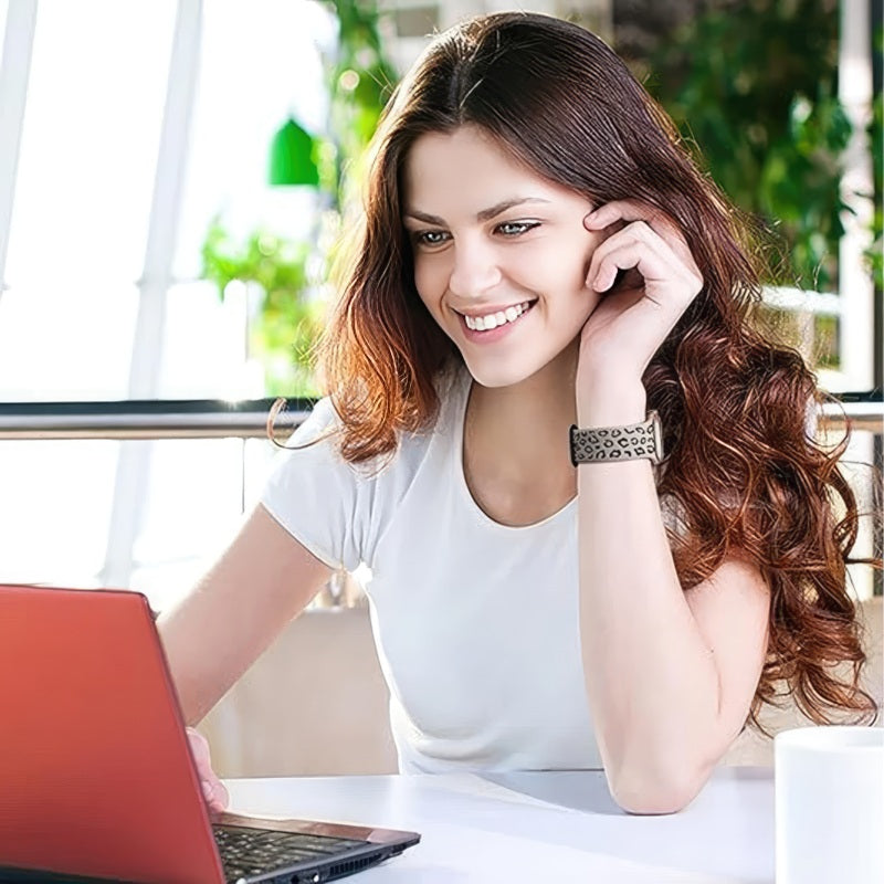 Βραχιόλι Apple Watch Λεοπάρδαλη 