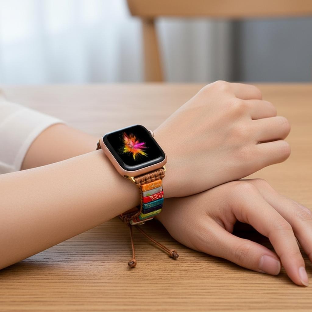 Βραχιόλι Apple Watch Φυσική Πέτρα 