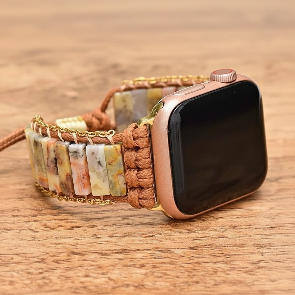 Βραχιόλι Apple Watch Φυσική Πέτρα 