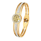 Βραχιόλι με Δέντρο της Ζωής και Χρυσό Κρύσταλλο