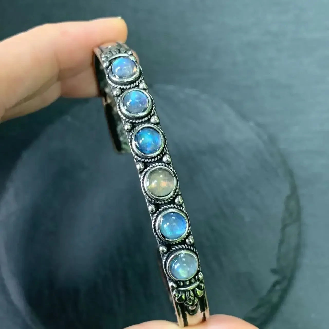 Bracelet avec Pierres de Lune