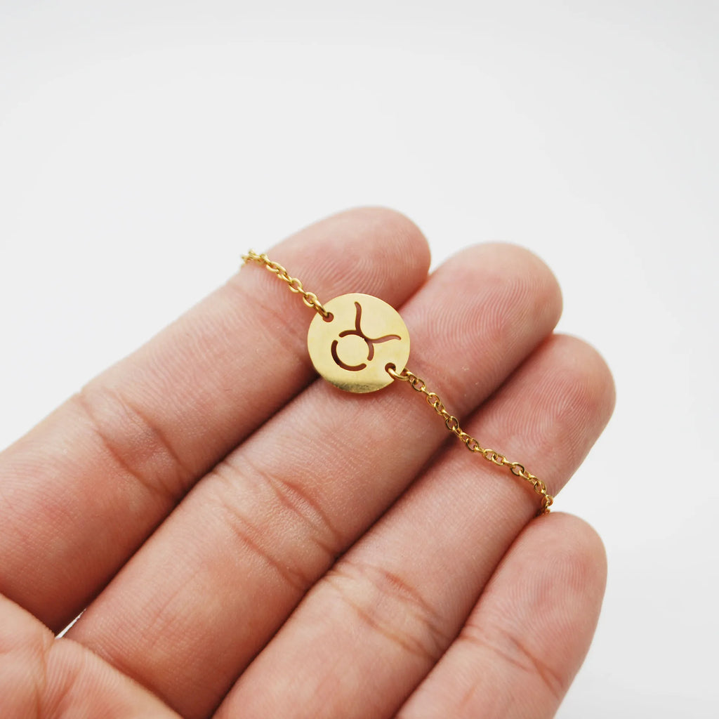 Βραχιόλι με μενταγιόν του ζωδιακού σημείου της αστρολογίας