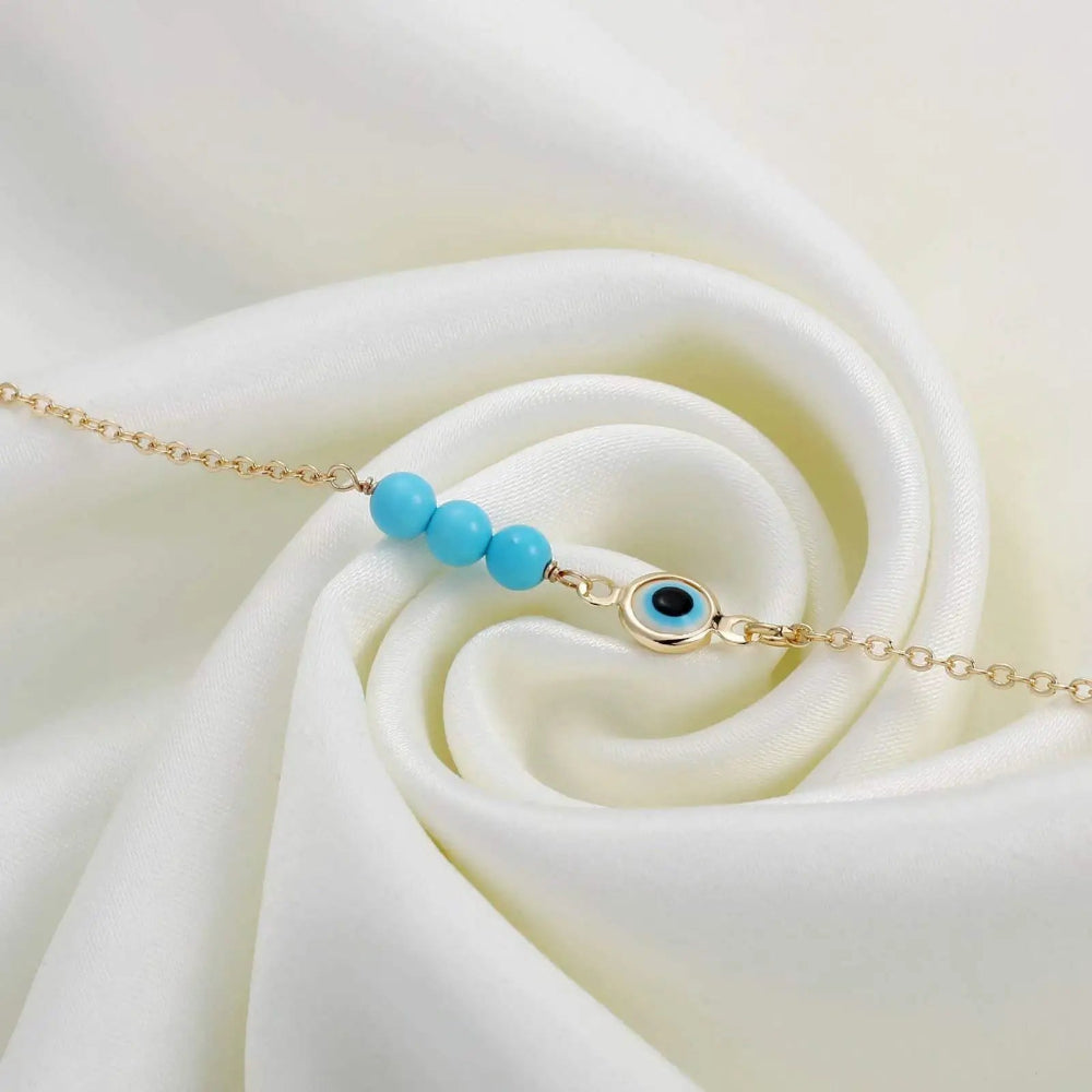 Βραχιόλι με Χάντρες κατά του Κακού Ματιού