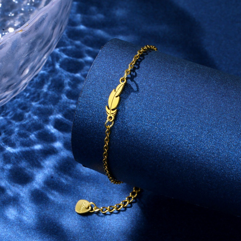 Βραχιόλι με Φτερό Γυναίκα 