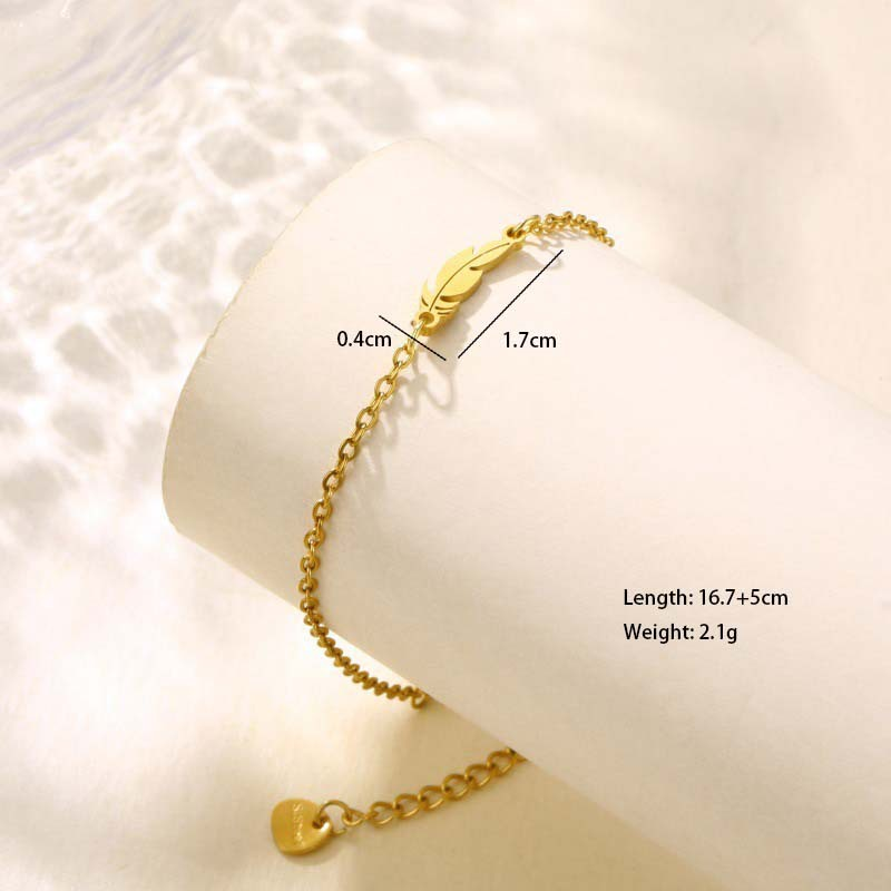 Βραχιόλι με Φτερό Γυναίκα 