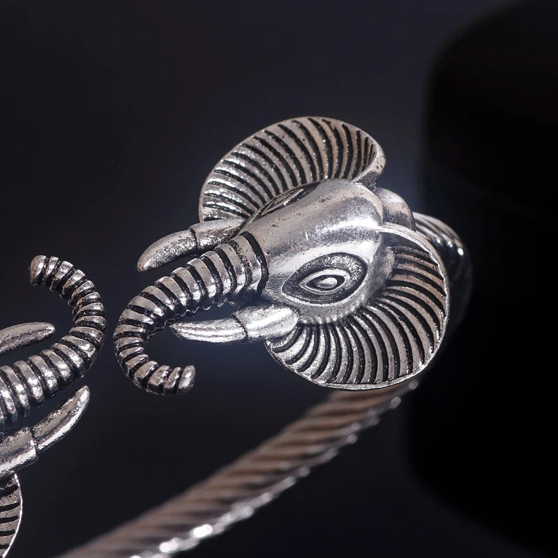 Bracelet Bouddhiste avec Eléphants pour Femme