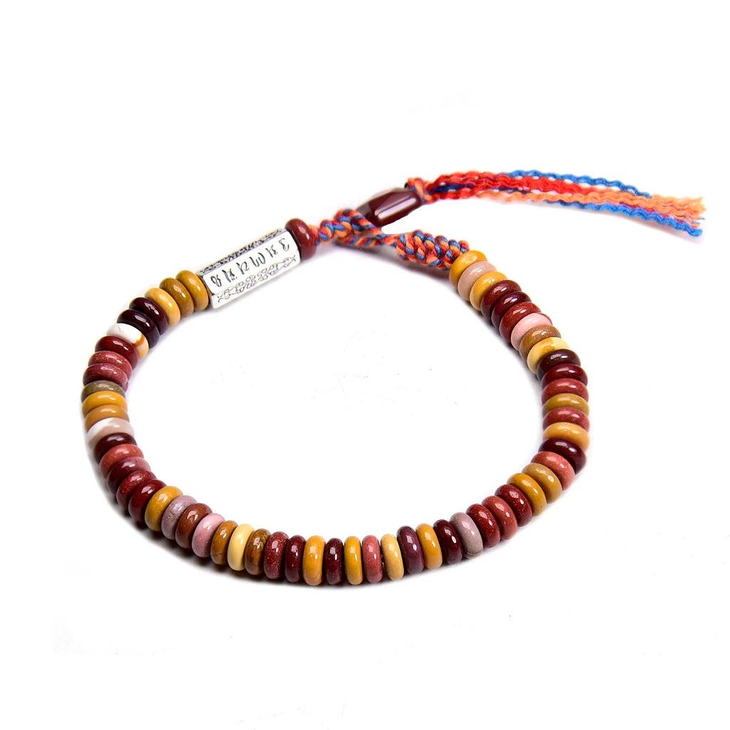 Βουδιστικό Θιβετανικό Βραχιόλι από Χάντρες μοκαΐτης