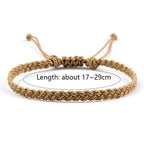 Λεπτό και ρυθμιζόμενο βραζιλιάνικο βραχιόλι