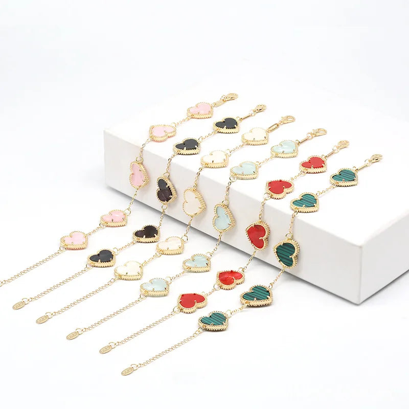 Βραχιόλι Καρδιά Χρυσή Γυναικεία