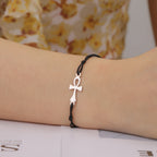 Βραχιόλι Σταυρός Άνκχ Αίγυπτος μαύρο