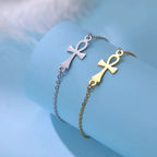 Βραχιόλι Σταυρός Άνκχ Αίγυπτος ασημί 1