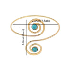 Βραχιόλι Μπράτσου και Κόσμημα Δικέφαλου Γυναικείο - Κομψό Διακοσμητικό Αλυσίδα Μπράτσου