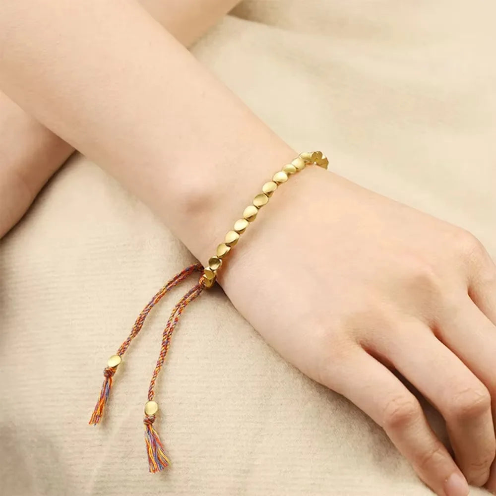 Βραχιόλι Τύχης Θιβετιανό Χαλκός 