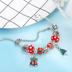 Βραχιόλι Χριστουγέννων Έλατο Ασημένιο