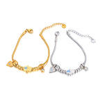 Βραχιόλι Προστασίας με Χέρι της Φατμά και Μπλε Μάτι