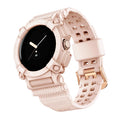 Βραχιόλι Προστασίας Στερεό για Smartwatch Google Pixel Watch 1 & 2 ροζ