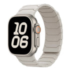 Μαγνητικό λουράκι αντικατάστασης για Apple Watch λευκό