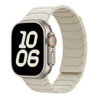 Μαγνητικό λουράκι αντικατάστασης για Apple Watch λευκό
