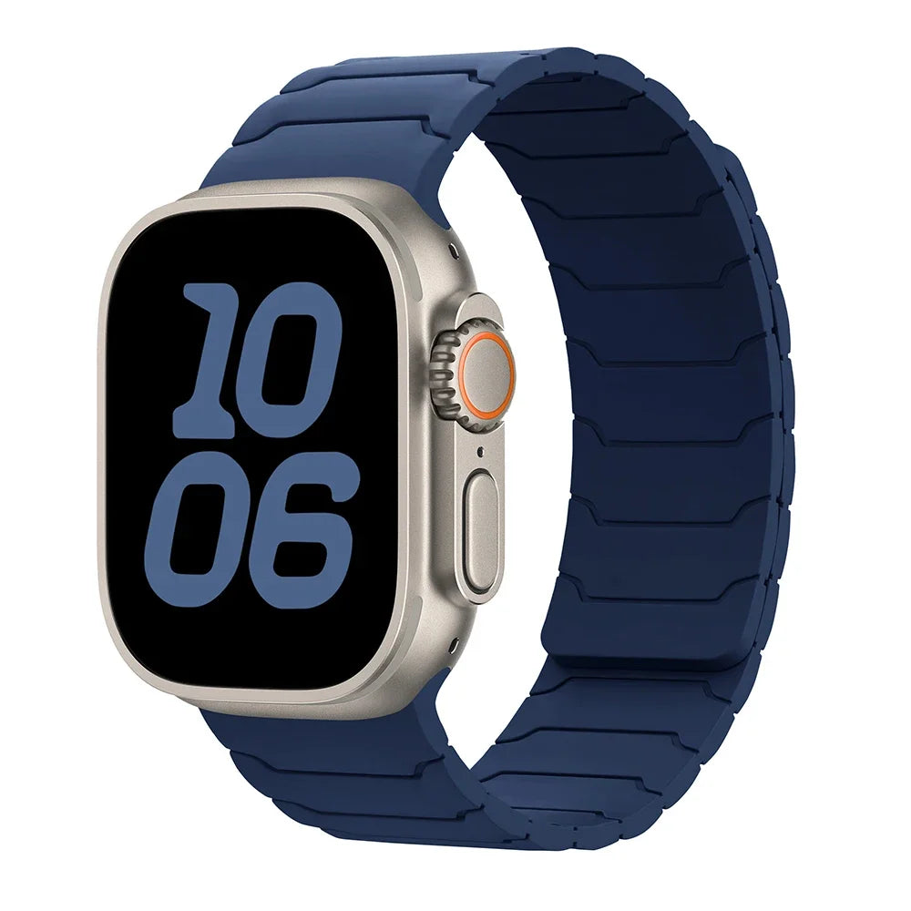 Μαγνητικό λουράκι αντικατάστασης για Apple Watch μπλε