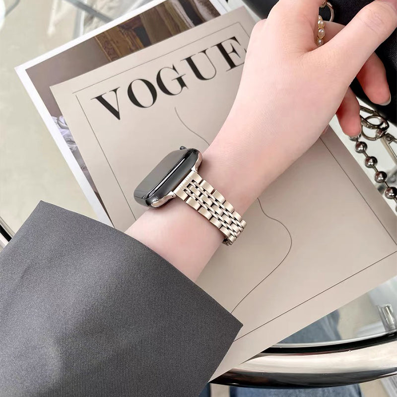 Ανταλλακτικό βραχιόλι για <span data-glossary-id="Apple Watch">Apple Watch</span> από ανοξείδωτο ατσάλι σε χρυσό χρώμα